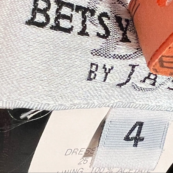 Betsey & Adam High Neckline Copper Red Shimmering Maxi Prom Cocktail Dre… - Picture 9 of 11